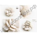 Кольцо Cream Petals Camellia Adjustable Elastic Ring
